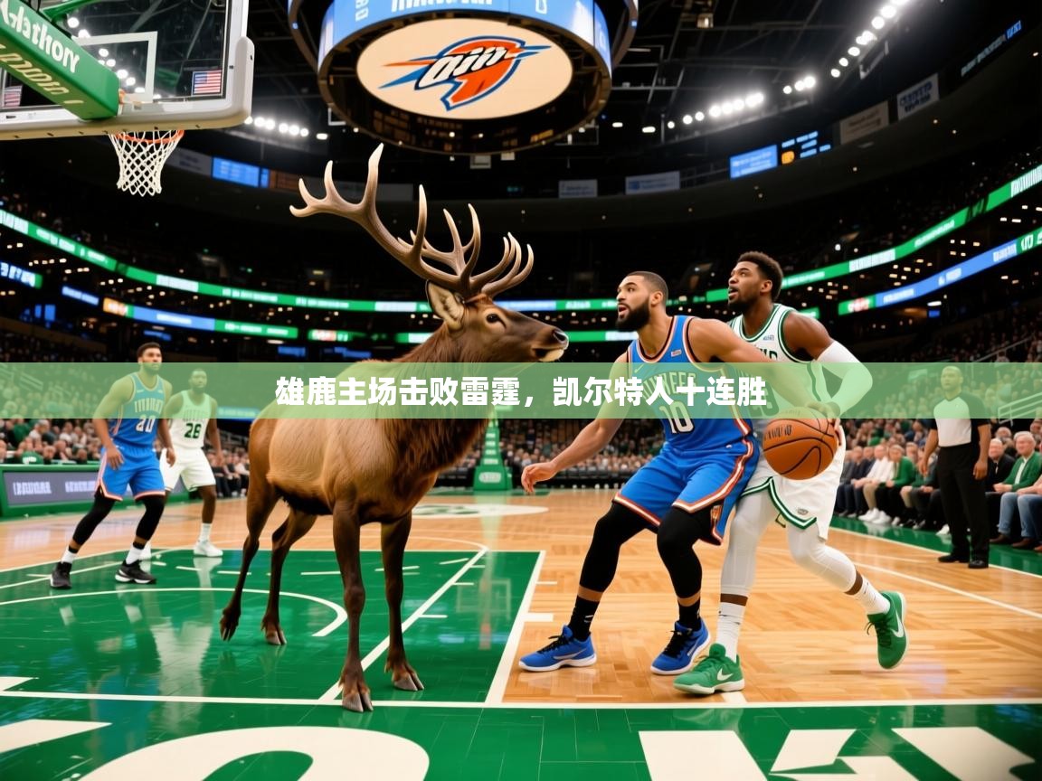 雄鹿主场击败雷霆，凯尔特人十连胜