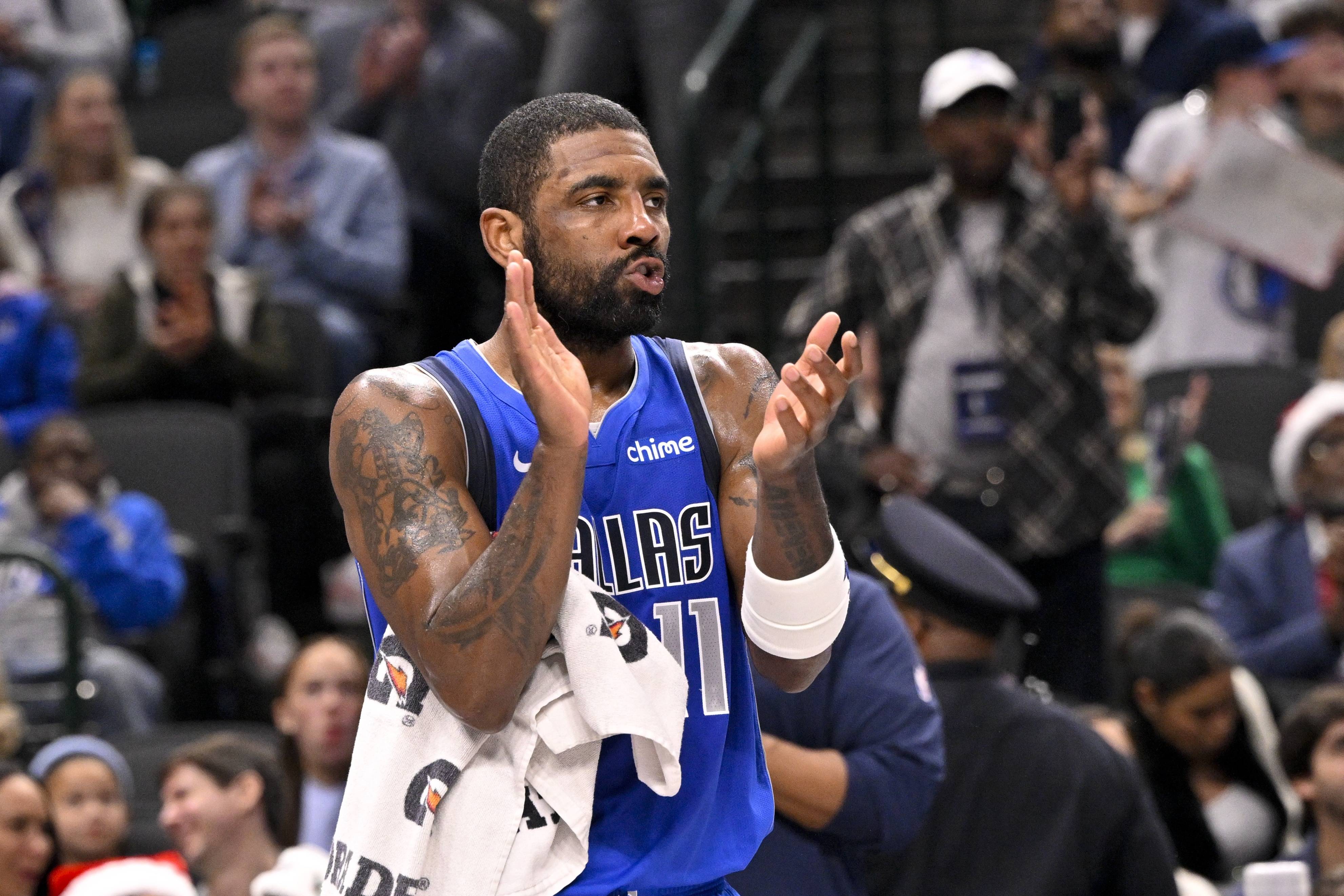 NBA交易市场加热！绿军送走波尔津吉斯，欧文降薪续约独行侠(欧文nba首秀视频)