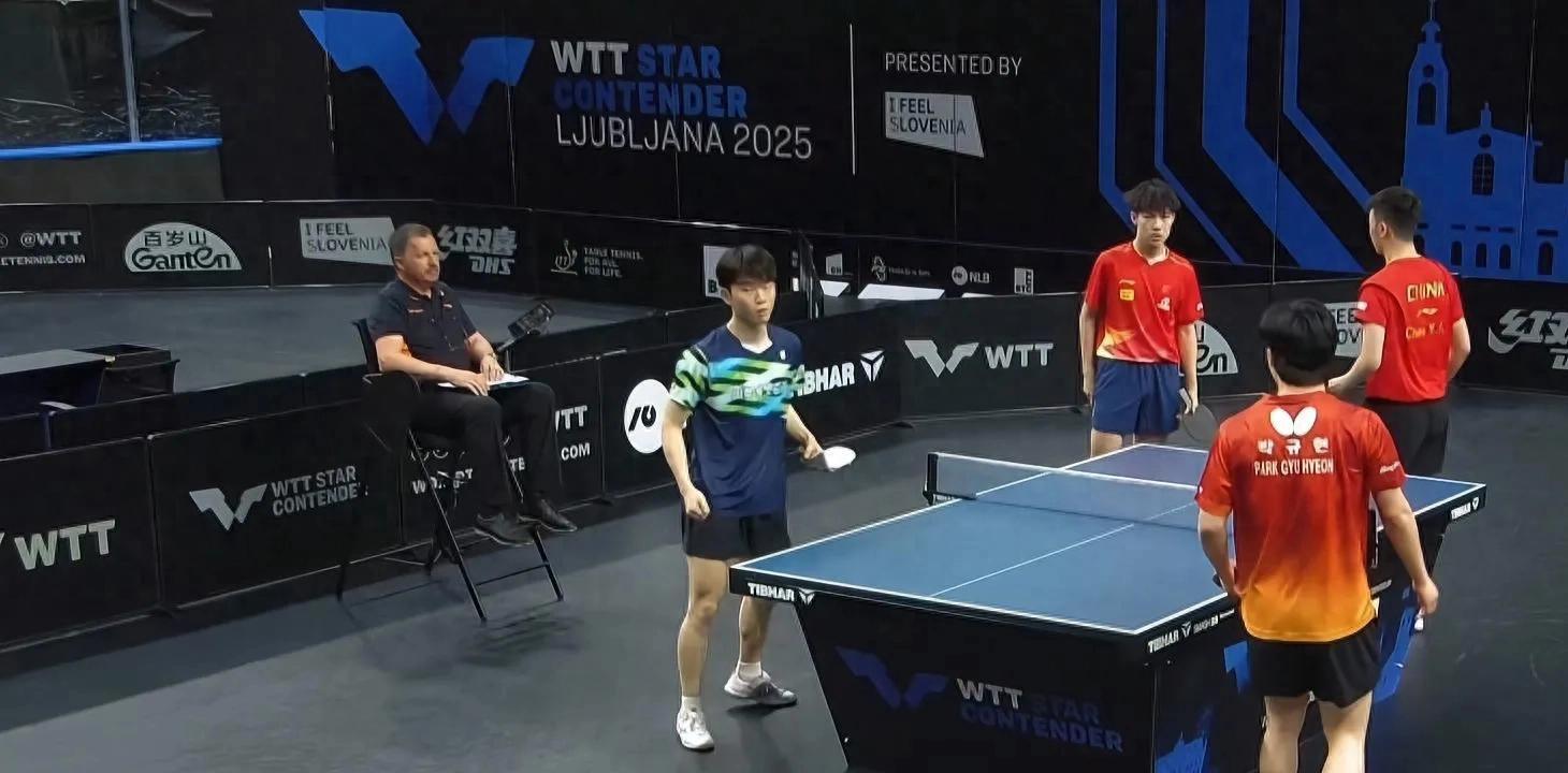 开云体育入口-黄友政/陈垣宇遭勒布伦兄弟让二追三，无缘WTT球星挑战赛八强(乒乓球勒布伦兄弟简历)